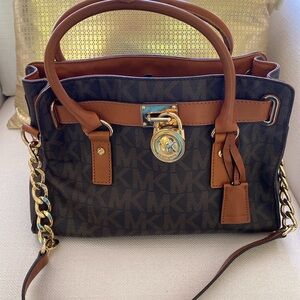 Michael Kors Hamilton East West Satchel Tote Bag